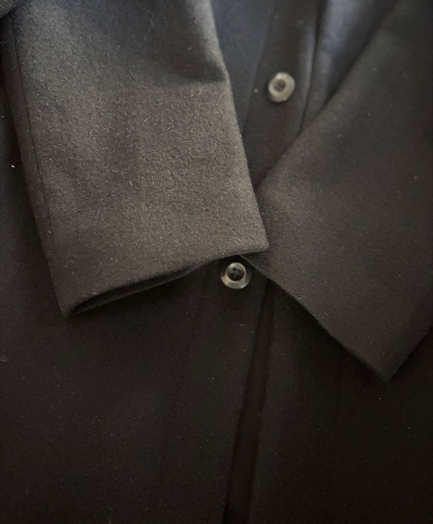 ATTACHMENT　メルトン　スタンドカラーコート