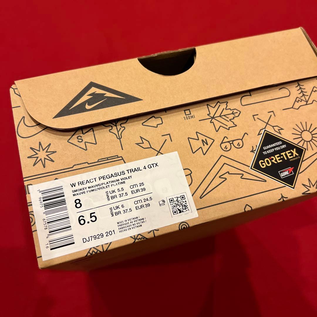 新品　25cm　ナイキ　ランニングシューズ　ウィメンズ ペガサス トレイル 4