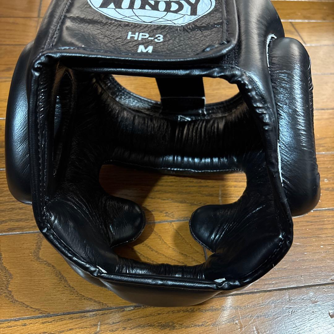 WINDY ボクシングヘッドギア HP-3 M 黒