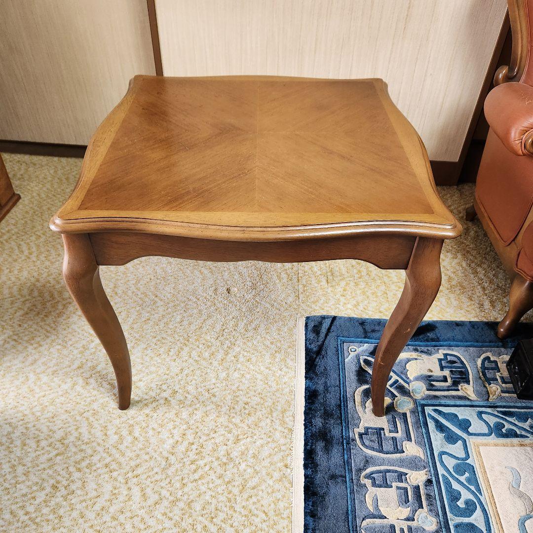 マルニ　木製スクエアテーブル