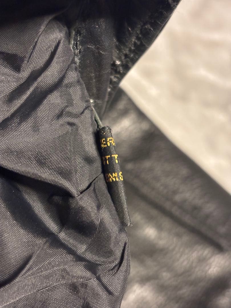 80s 90s レザー カーゴパンツ leather 黒 レア vintage