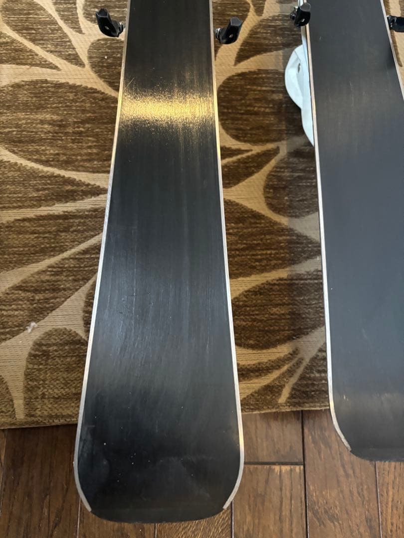 ジュニアスキー110cm/ストック80cm（ワックス済み）