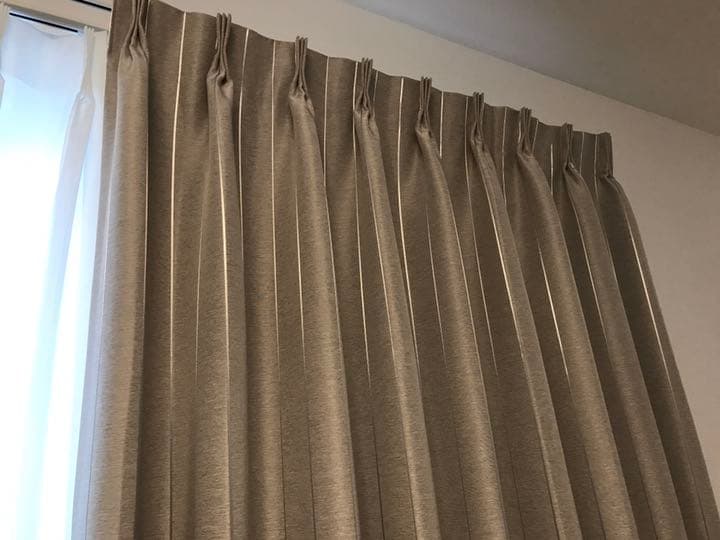 掃き出し窓用　オーダーカーテン　ウーノST ベージュ