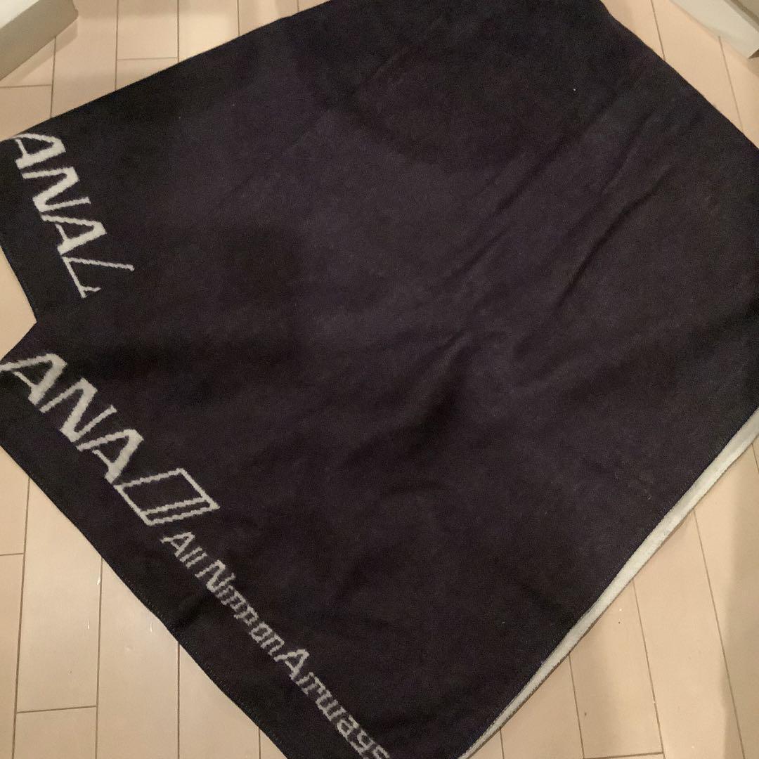 希少 非売品 未使用 ANA 全日空 ブランケット 日本製 高島屋 記念品