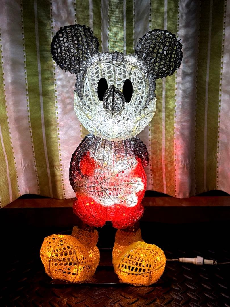 ミッキーマウス イルミネーション タカショー クリスマス