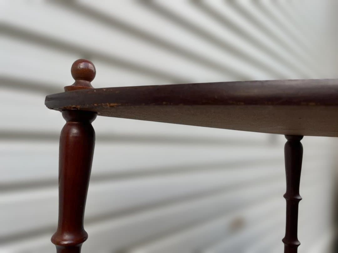 昭和 レトロ 家具 三角形 コーナー キャビネット コーナーラック 戸棚 ラック