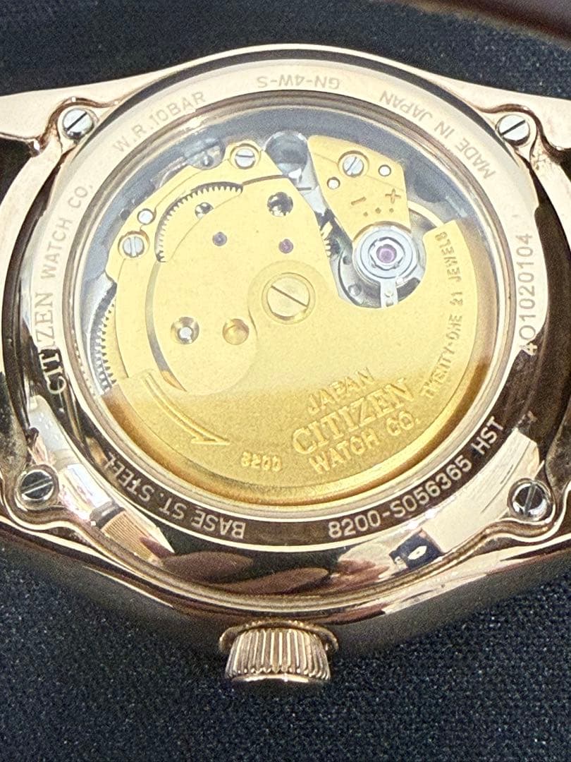 【CITIZEN】 8200-S056365 自動巻き 腕時計