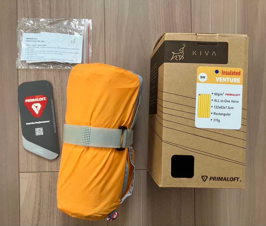 未使用KIVA INSULATED VENTURE WIDE SHORT マット