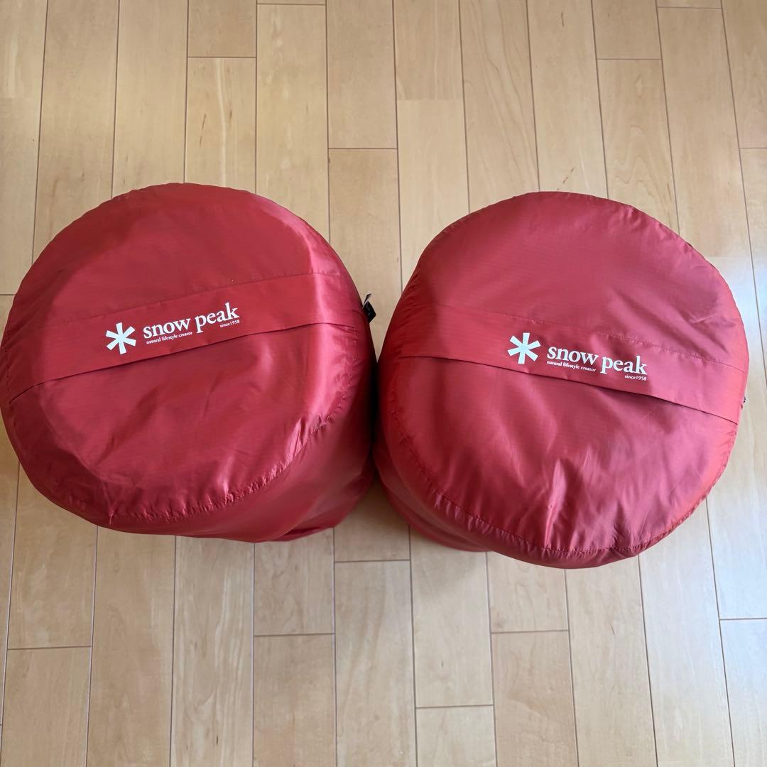 【使用一回】 peak BD-103 セパレートシュラフ　オフトンワイド