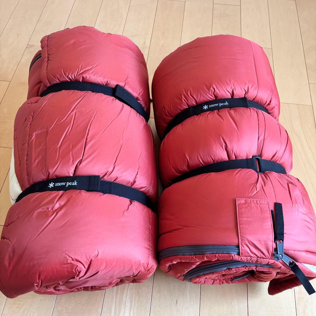 【使用一回】 peak BD-103 セパレートシュラフ　オフトンワイド