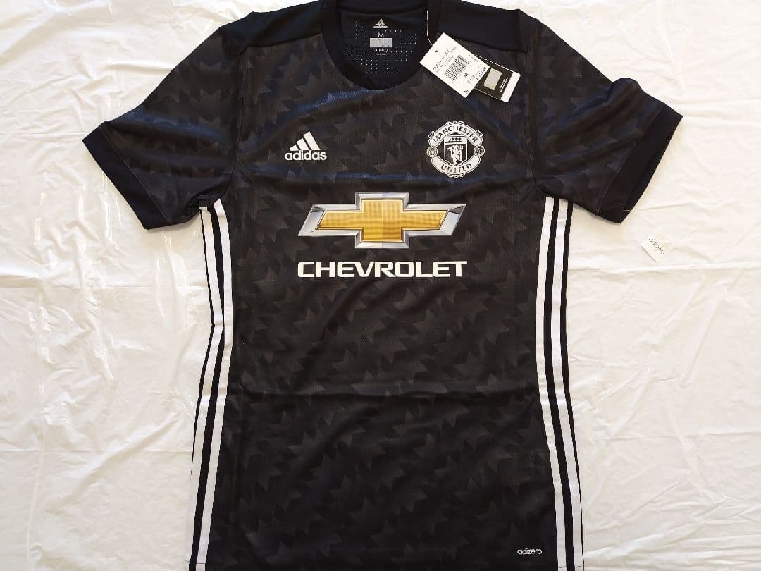 adidas マンチェスターユナイテッド17/18アウェイ Mサイズ未使用品