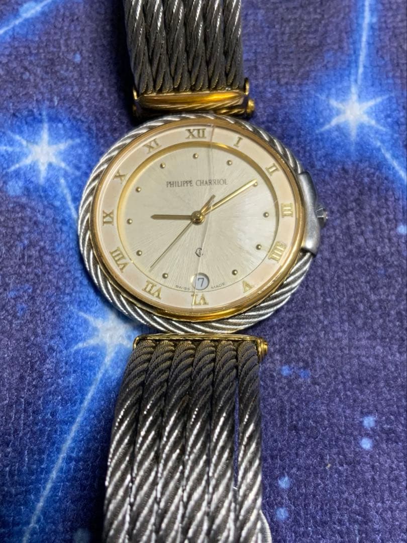 空の果てに目指す社会人PHILIPPE CHARRIOLジャンク品