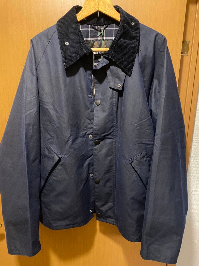 た*し様 バブアー 別注 ワックス トランスポート ダークネイビー 130周年