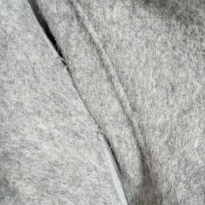 【美品】Theory セオリー ミドル丈リバーコート ダブルフェイス S