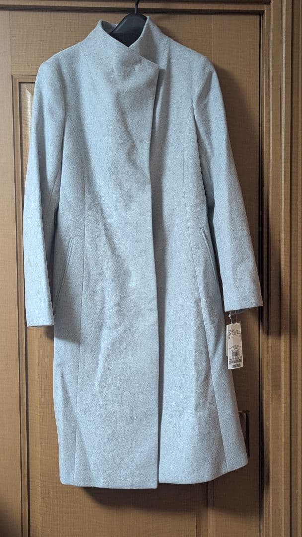 m.a11.05　アンタイトル　 ロングコート ライトグレー