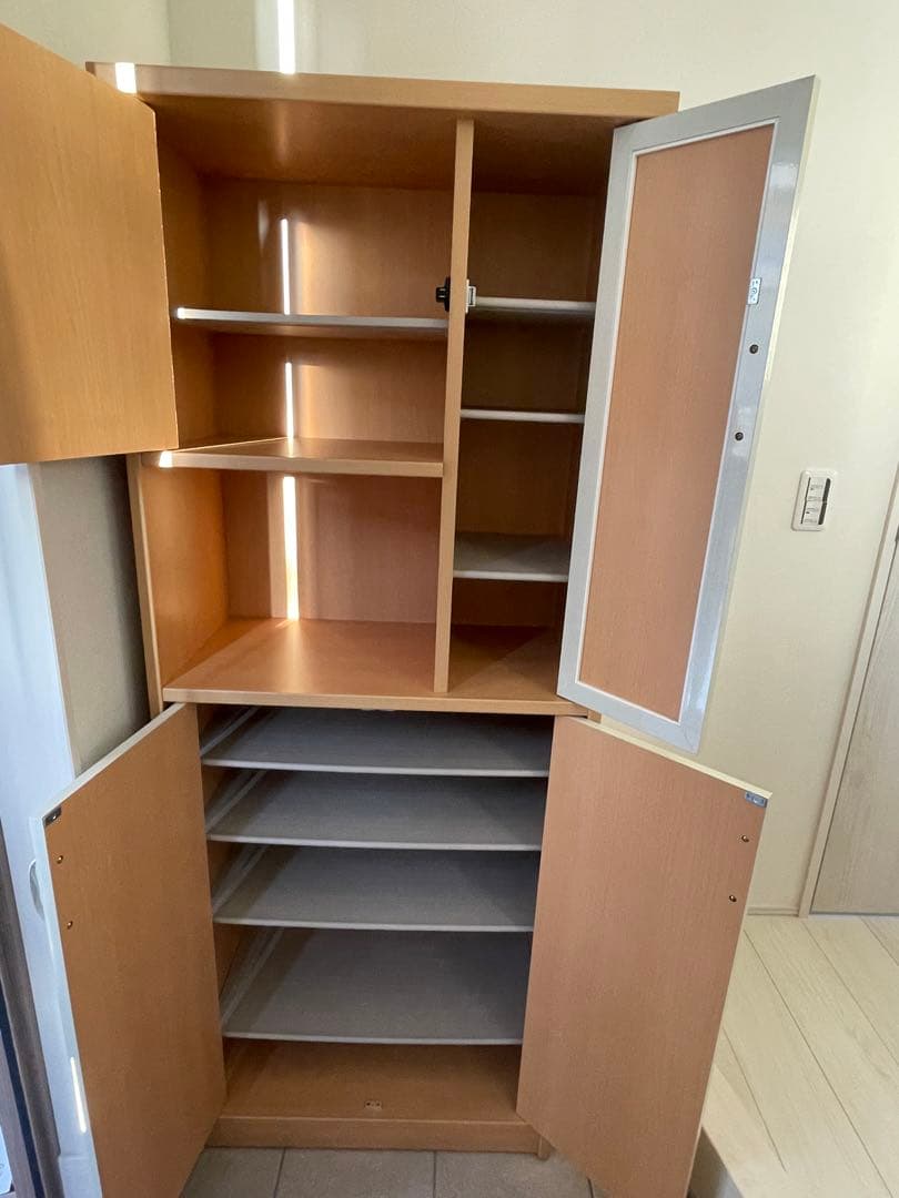 シューズボックス、下駄箱、靴箱、ニューフット、S-700H、ロゴス3、アート50