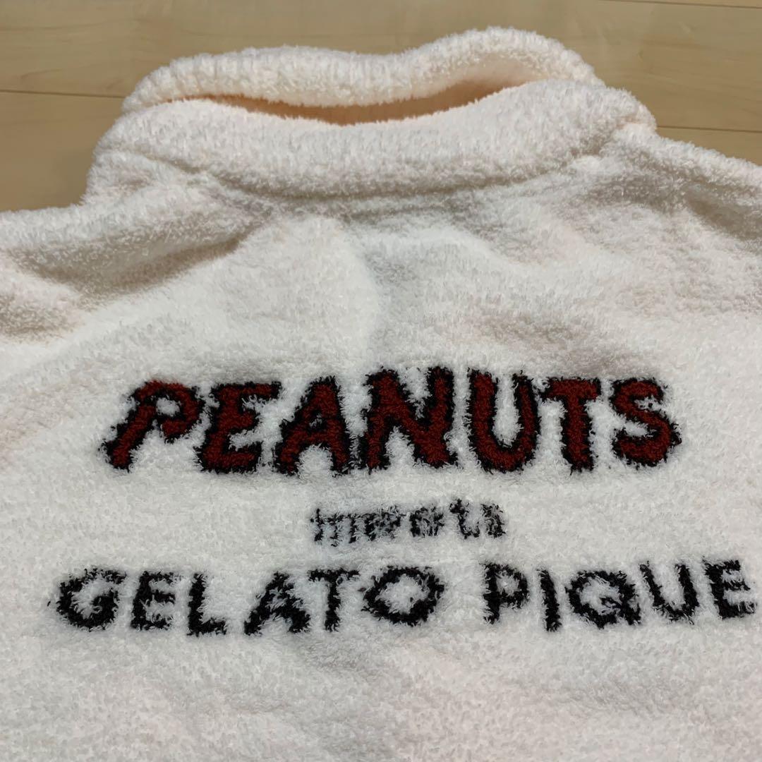 【新品未使用】ジェラートピケ カーディガン スヌーピー M-L