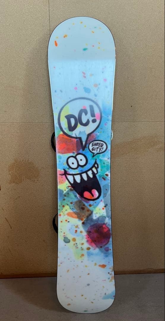 DC スノーボード 130センチ　ビンディングセット