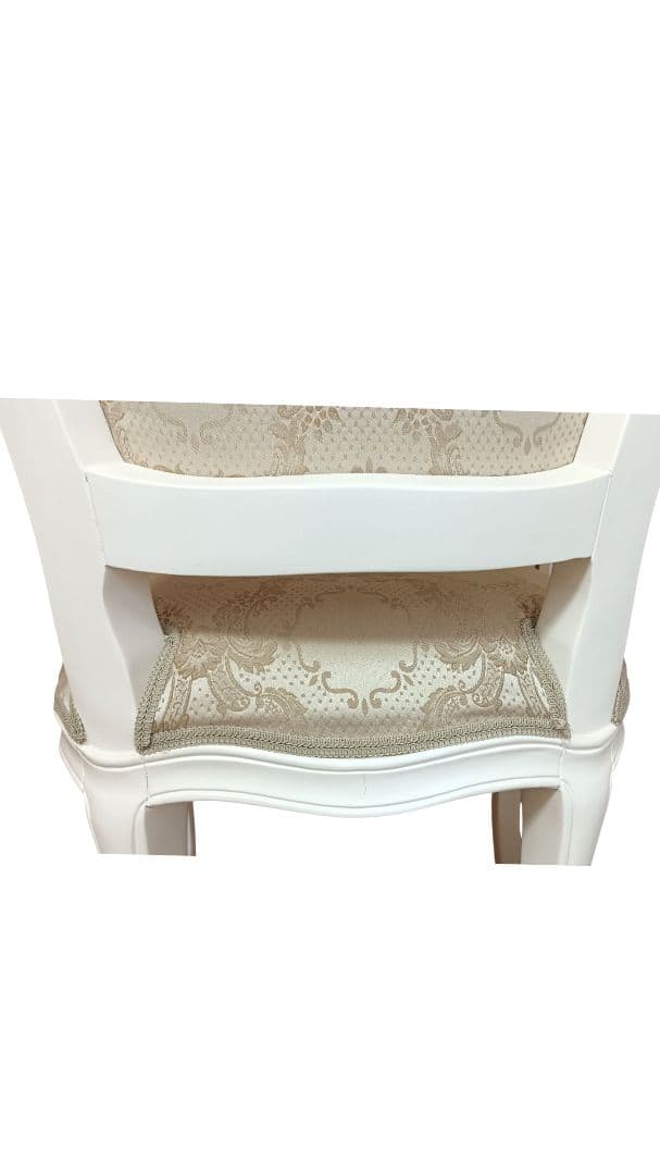 フランシスカチェアー 肘なし アンティーク調　猫脚　椅子