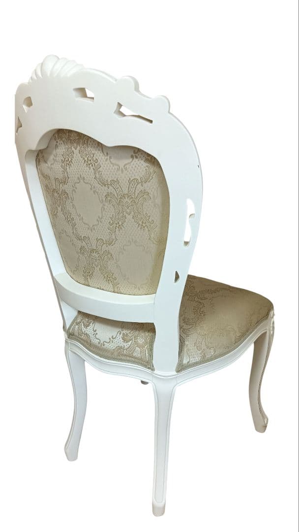 フランシスカチェアー 肘なし アンティーク調　猫脚　椅子