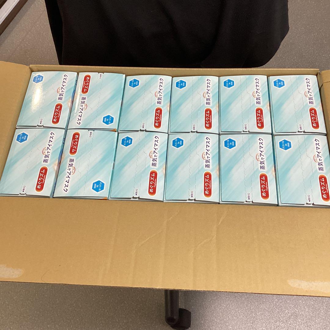 めぐりズム 蒸気でホットアイマスク 12枚入り12箱)