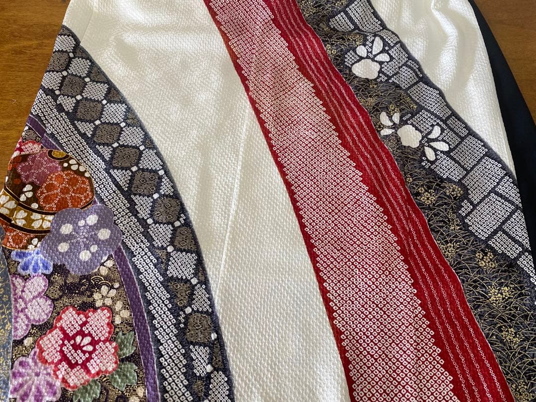 3281 着物　リメイク　ドレス　ワンピース