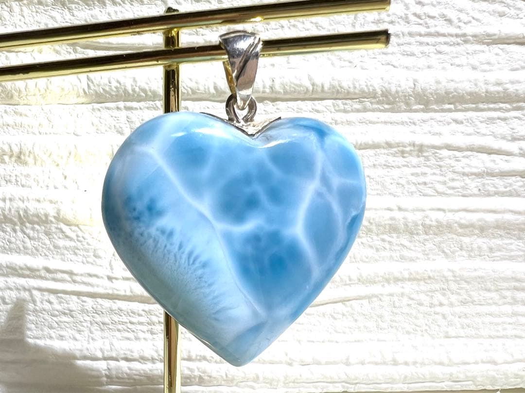 ラリマーペンダントトップ