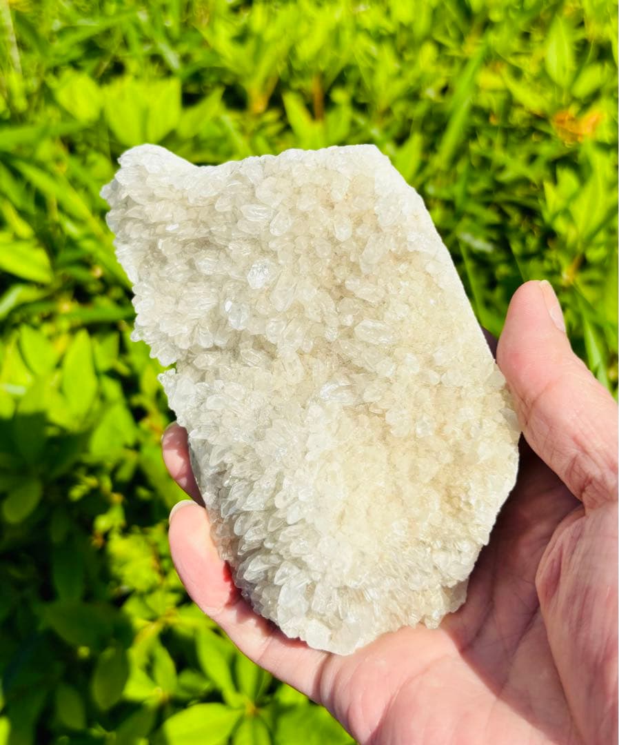 ヒマラヤ水晶478gクラスター　置物　クリスタルオブジェ　原石　浄化