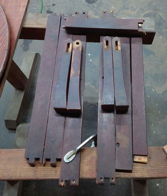 ニレのちゃぶ台《リペア済》