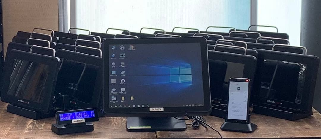 ALMEX オーダータブレット 23セット オーダーシステム 未チェック現状品