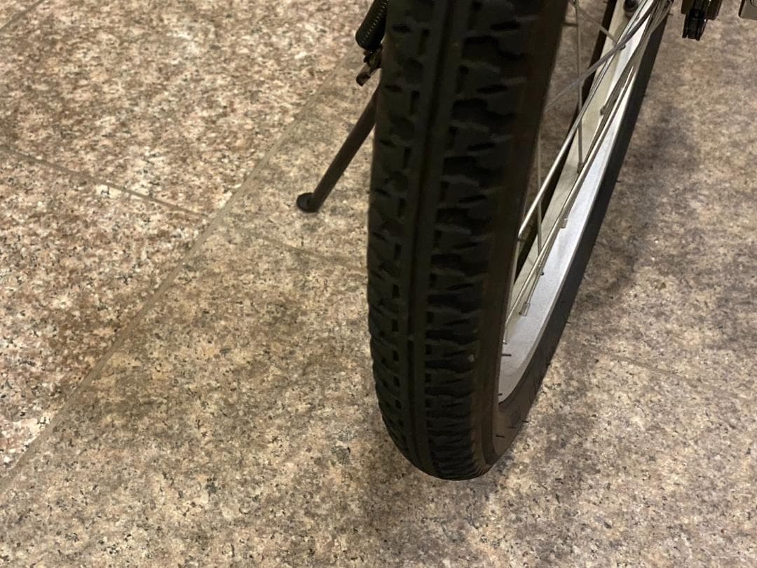 【船橋直接引渡のみ】　折りたたみ自転車 ブラック　20型　軽量　ミニベロ