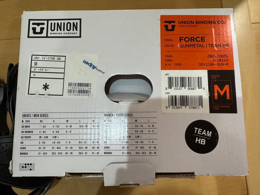 スノーボード 24-25 UNION FORCE THB/GUNL