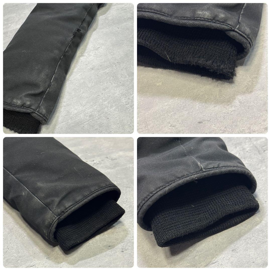 カナダグース EXPEDITION 黒ロゴ ダウンジャケット