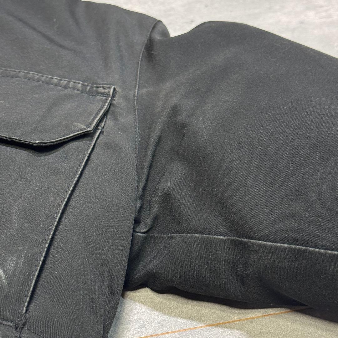 カナダグース EXPEDITION 黒ロゴ ダウンジャケット