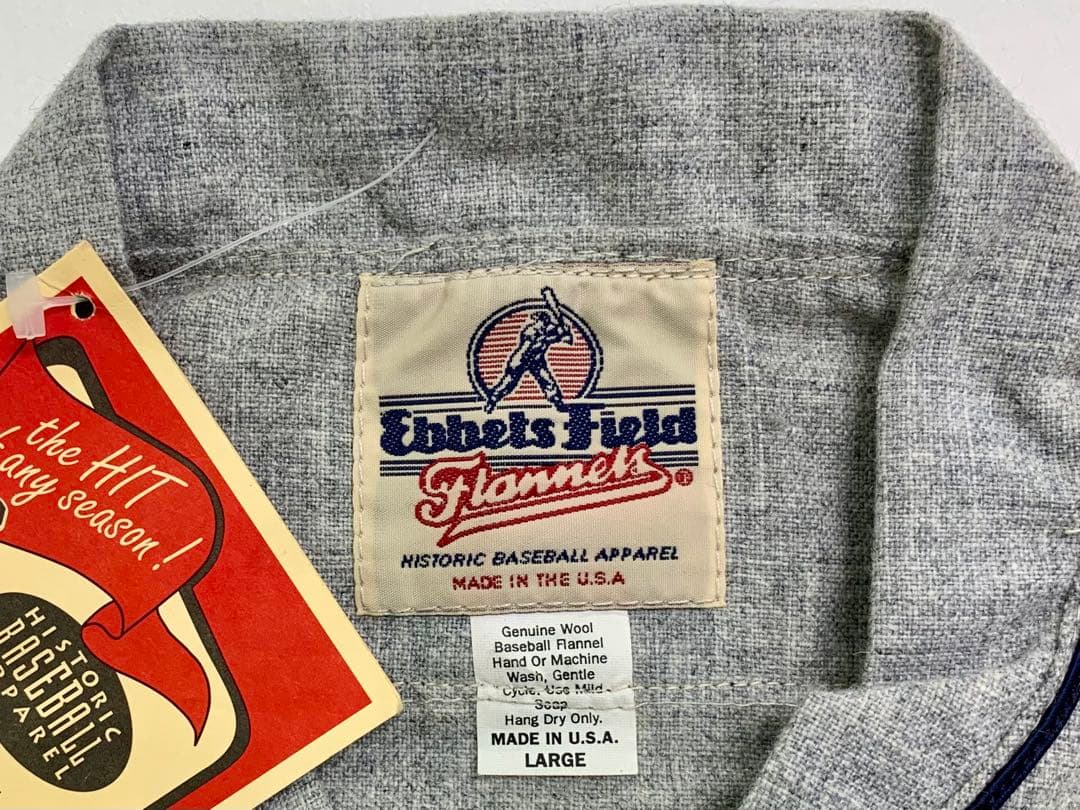 dada Ebbets Field ヤンキース ベースボールシャツ L