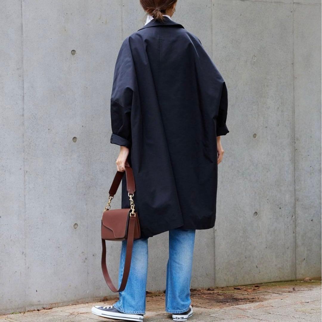 新品未使用フレームワーク　撥水ポンチョトレンチコート　36