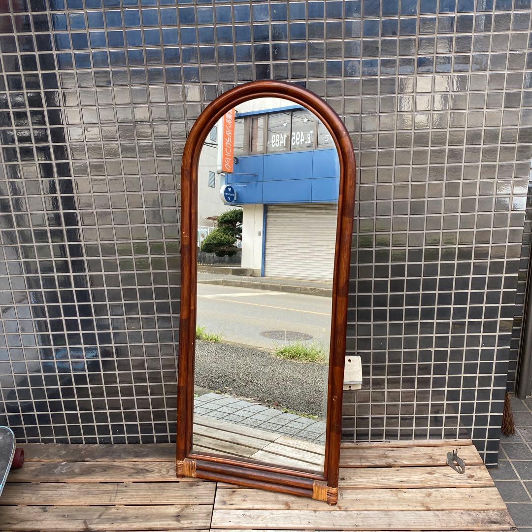 ヴィンテージミラー 店舗什器 インテリア 50×120cm 大きいサイズ 姿見