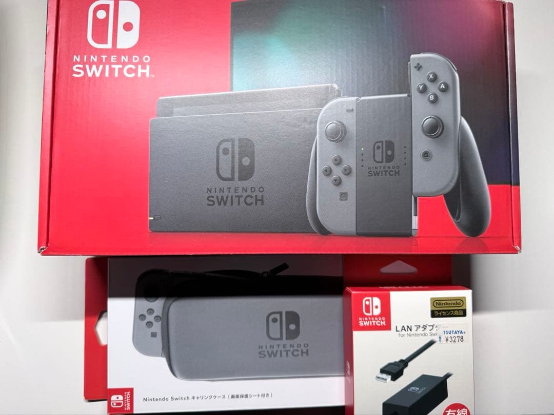 Nintendo Switch 本体 グレー Joy-Con付き