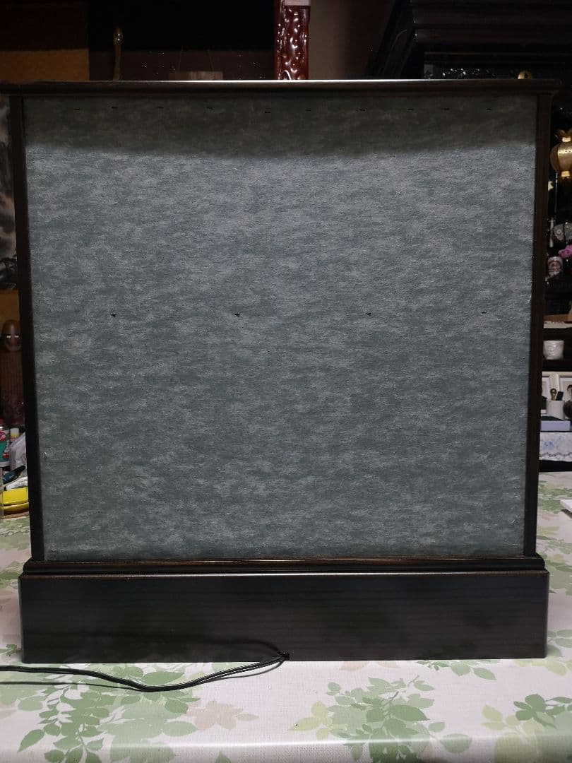 人形の久月　兜取付ケース付き　12号　オルゴールランプ付き