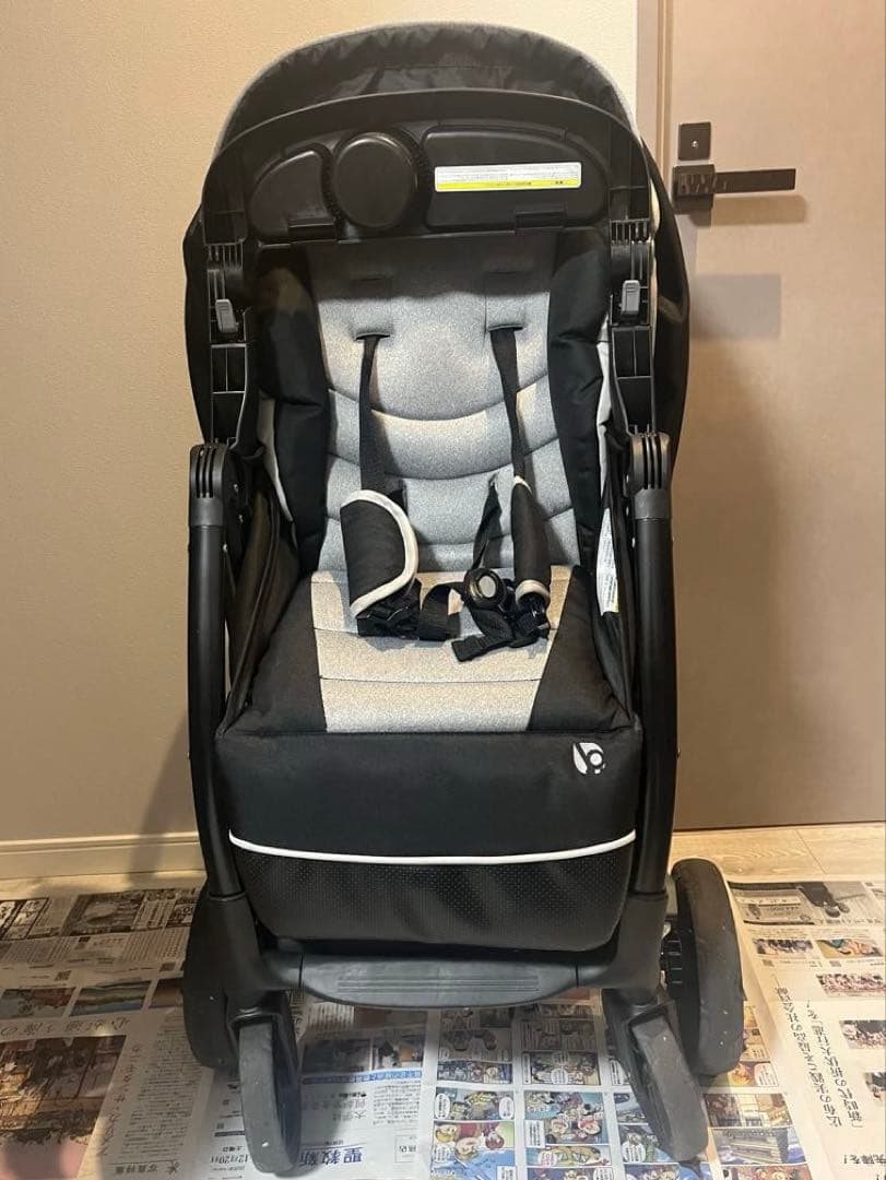 日本育児 シット&スタンド スマートライド(ムーンダスト) 二人乗りベビーカー