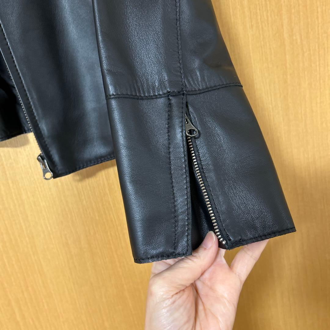 【KKK美品】23区 シープレザージャケット