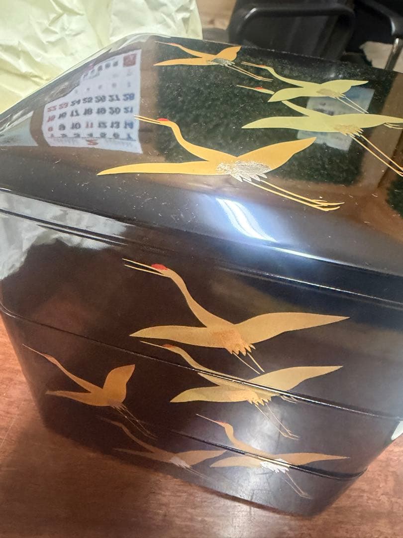 新品未使用　最高級　会津　重箱　3段　巨匠