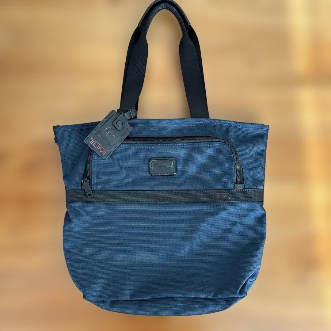 TUMI JAL ネイビー トートバッグ