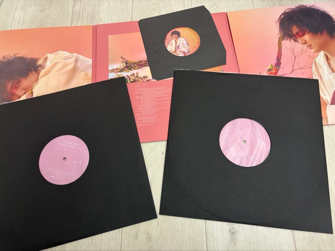 正規品 藤井風 LOVE ALL SERVE ALL 限定レコード ソノシート