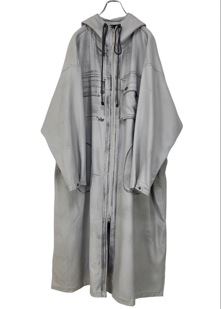 y's ロングコート　赤　21aw