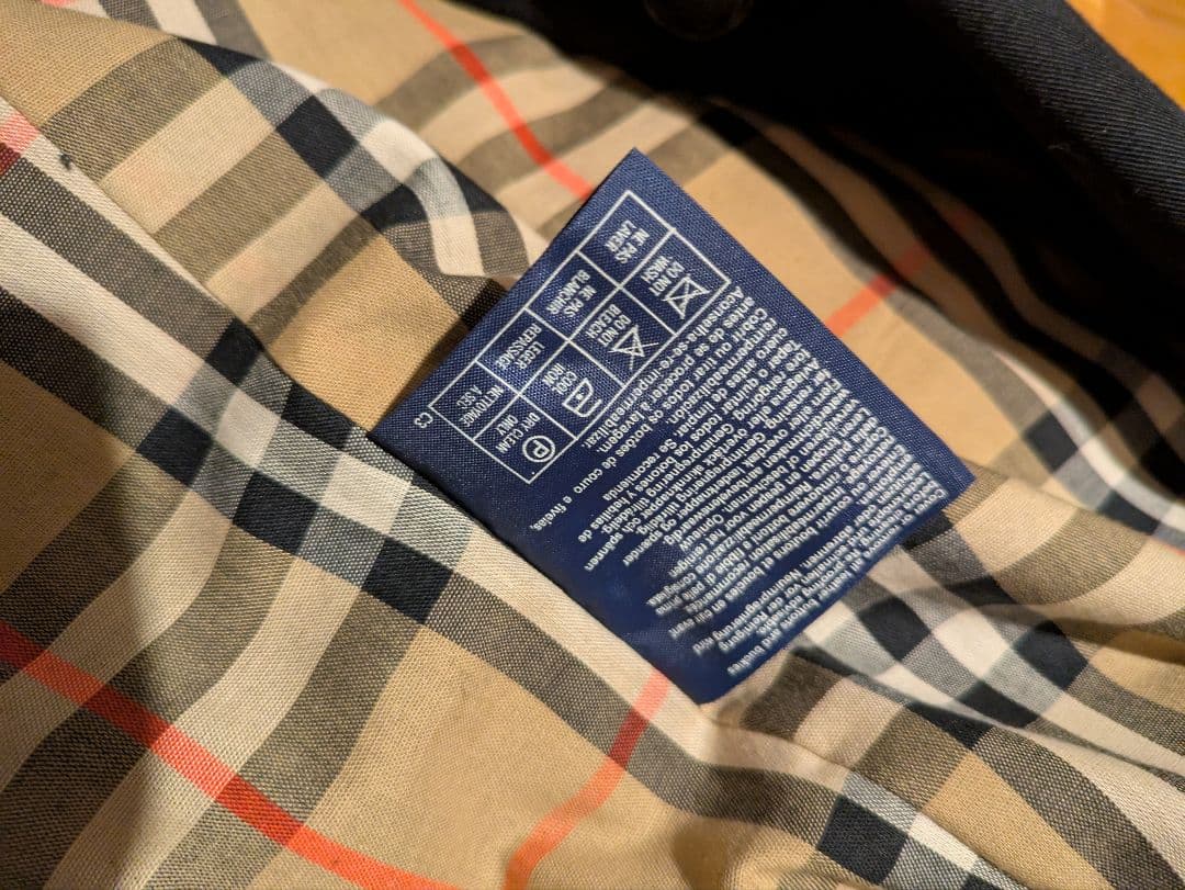 Burberrys バーバリー ブラック トレンチコート ライナー付