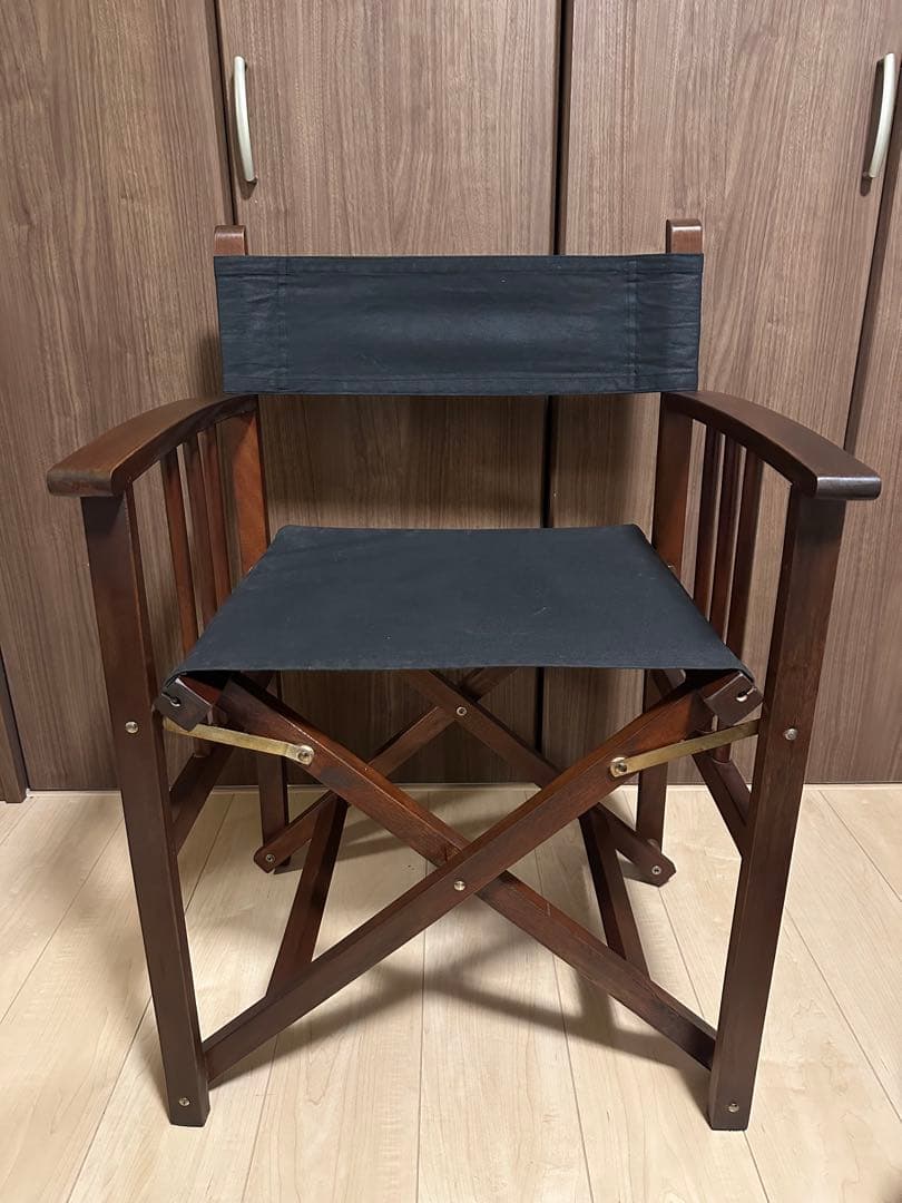 ディレクターズチェア 2脚セット アンティーク ビンテージ