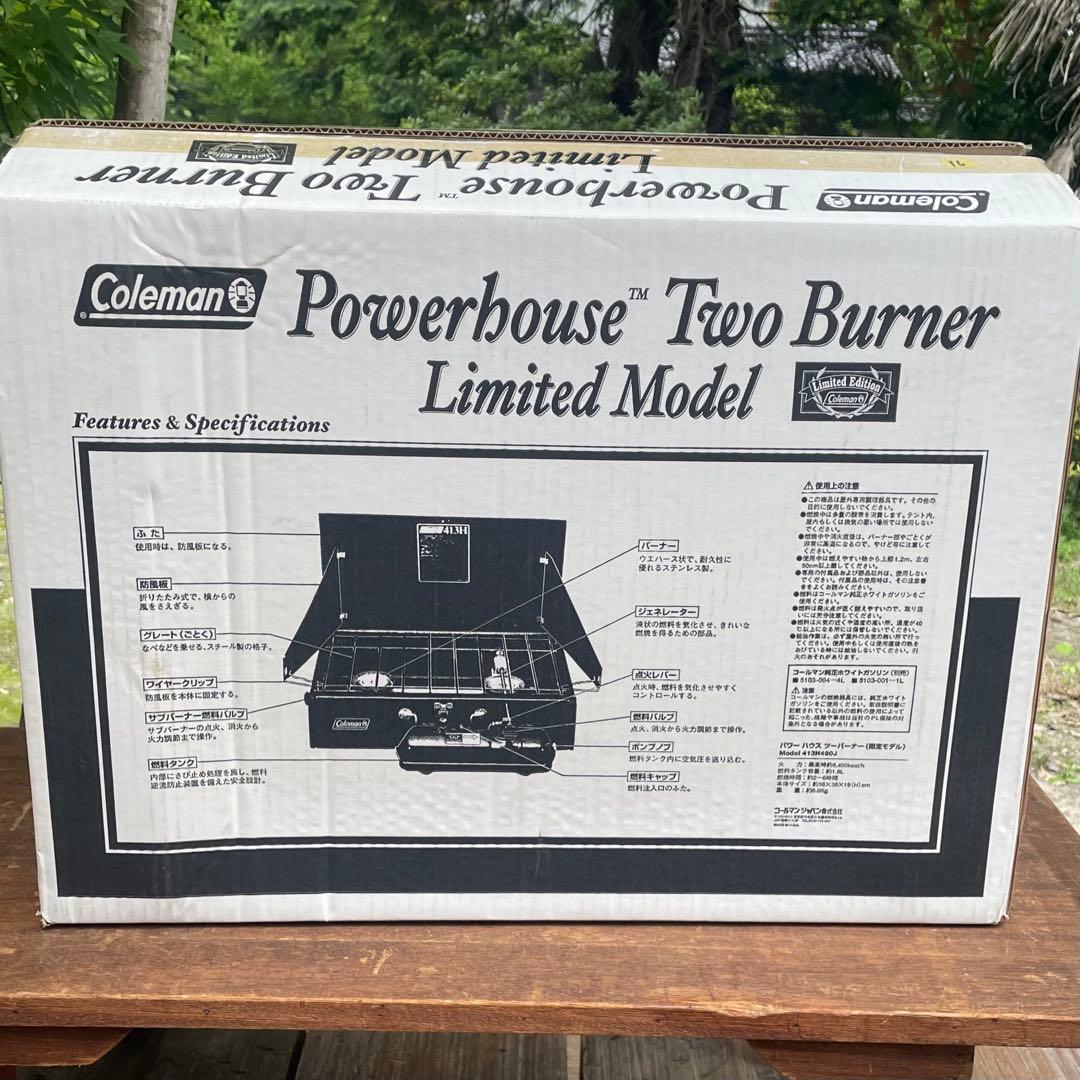 新品未使用！限定モデル！コールマン 413H490J ツーバーナーストーブ
