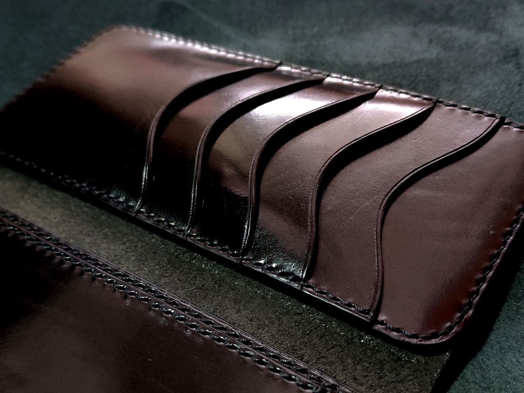 早いもの勝ち！HORWEEN×Virgilio ロングウォレット 三つ折り長財布