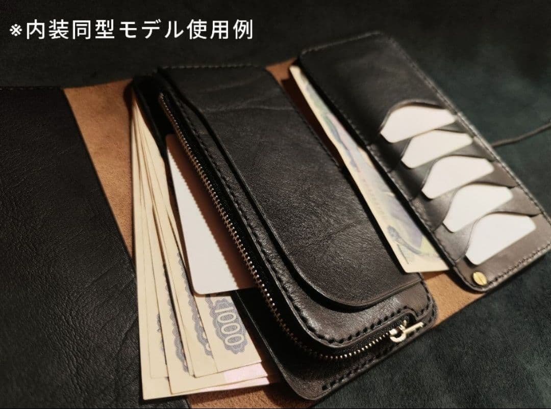 早いもの勝ち！HORWEEN×Virgilio ロングウォレット 三つ折り長財布